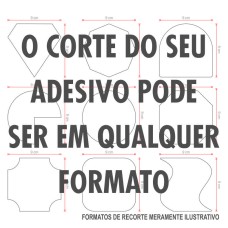 Adesivo 9X9cm - Compras somente pelo WattsApp  54 99262 4843 